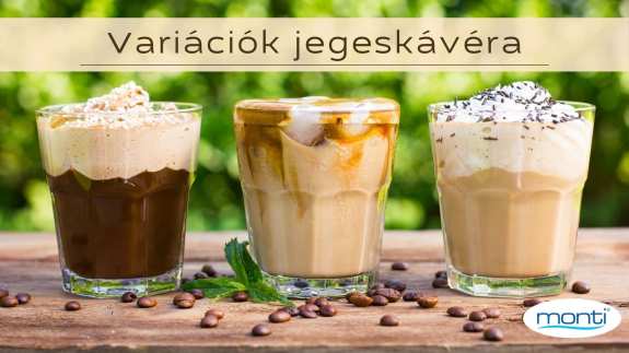 Colorful variations for iced coffee!
